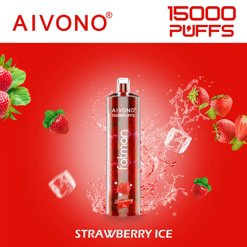 Aivono Fatman 15000 Puffs Vape Pen - 24ml E-Liquid Capacity, 15000 Puffs, Rechargeable Battery, Variety of Flavors