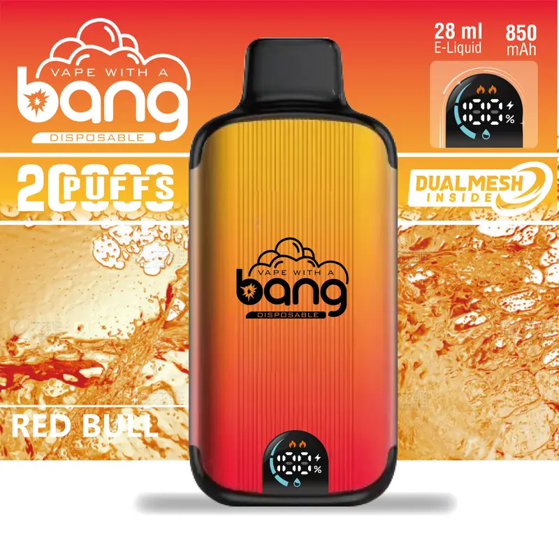 Bang Smart Screen 20000 Disposable E-Cigarette - 20000 Puffs, 5% Nicotine, 12 Flavors