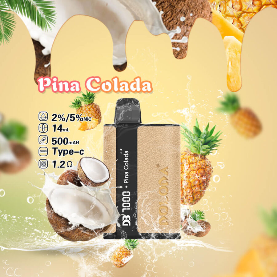 Doloda Db 7000 - 7000 Puffs Disposable E-Cigarette with 8 Flavors, 14ML E-liquid, 500mAh Battery