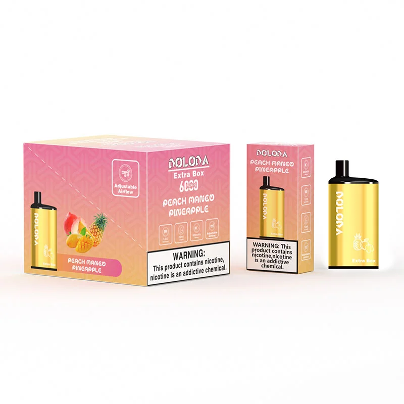 Doloda Extra Box 6000 Puffs Disposable Vape Pod - 2% & 5% Nicotine - Premium Flavors