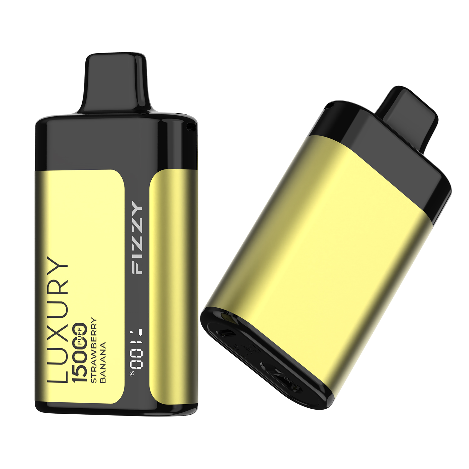FIZZY Luxury 15000 Puffs Rechargeable Disposable Vape Pen - 15 Flavors, 2% & 5% Nicotine