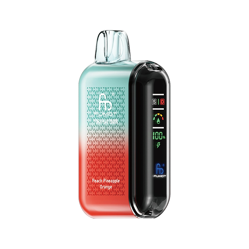 Fumot Tornado 20000 - Smart LED Screen Vape with Dual Mesh Coil, 20000 Puffs, 20ml E-liquid, 850mAh Battery