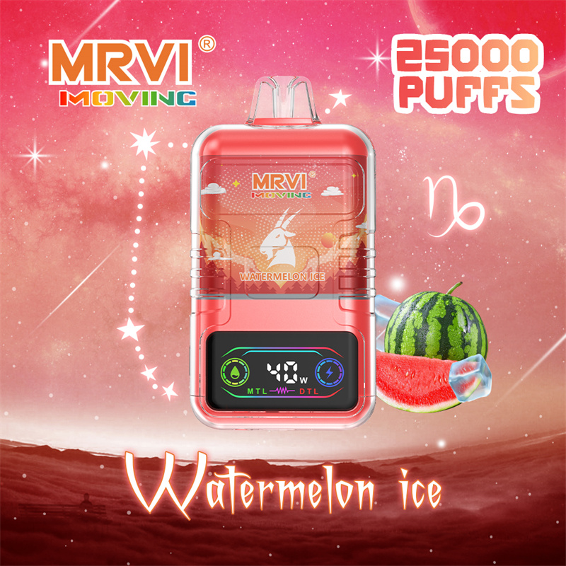 MRVI MOVING 25000 Puffs - 30ml E-Liquid, 1000mAh Battery, Dual Coil MTL & DTL Modes
