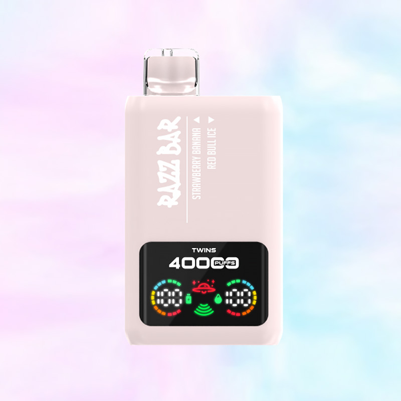 Razz Bar 40000 Puff Disposable Vape - 40K Puffs, 2%/5% Nicotine, 10 Double Flavors