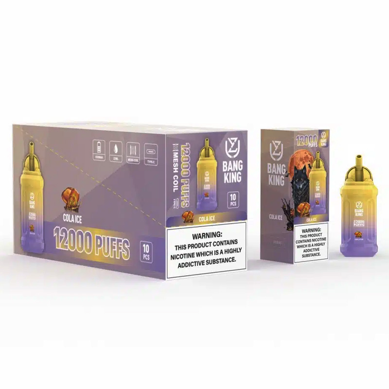 Uzy Bang King 12000 Puffs Disposable Vape - 23ml Pre-filled with 650mAh Battery, Multiple Nicotine Levels