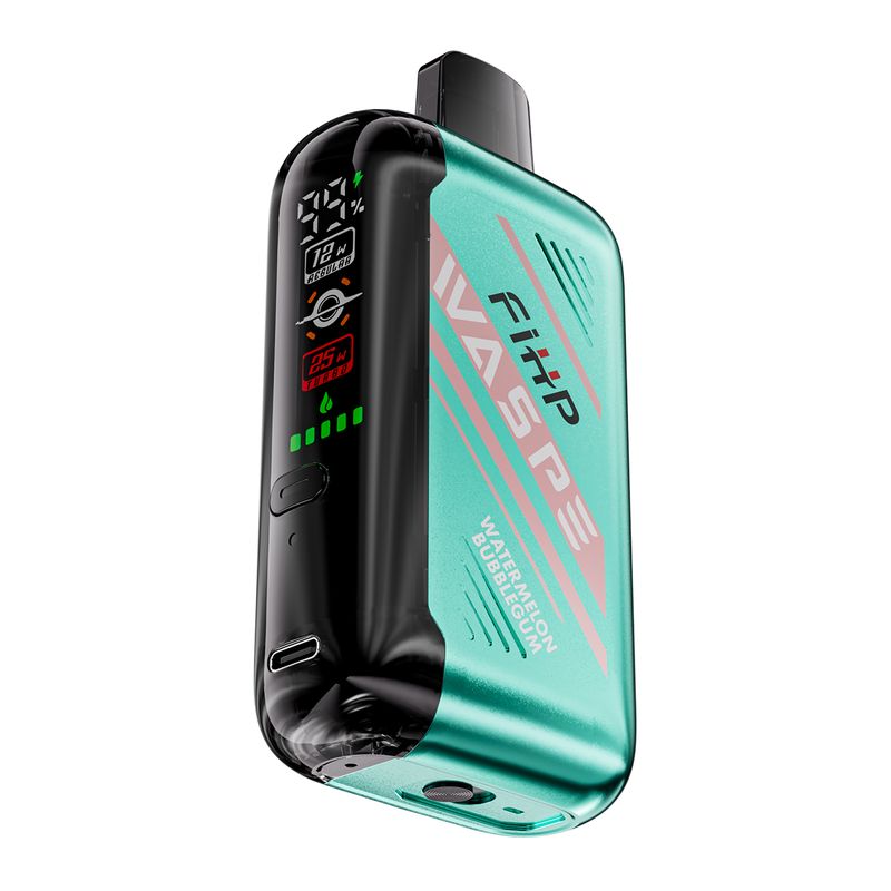 Waspe Fw 30000 Rechargeable Disposable Vape - 30000 Puffs with 28ml E-liquid, Dual Mesh Coil & Adjustable Airflow