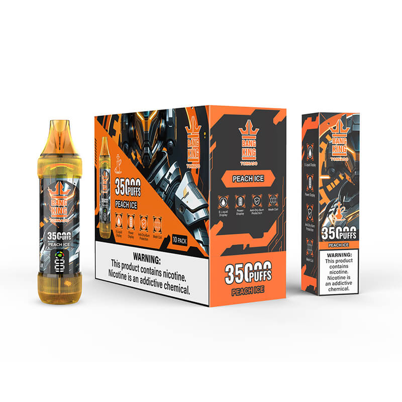 Bang King 35000 Puffs Dual Flavors Disposable Vape - 12 Flavors, 0% 2% 3% 5% Nicotine