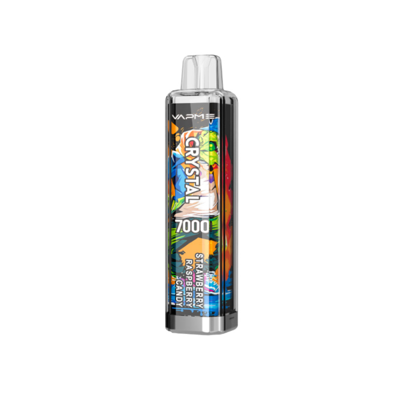 Vapme Crystal 7000 Disposable E-Cigarette - 30 Flavors, 7000+ Puffs, 650mAh Battery